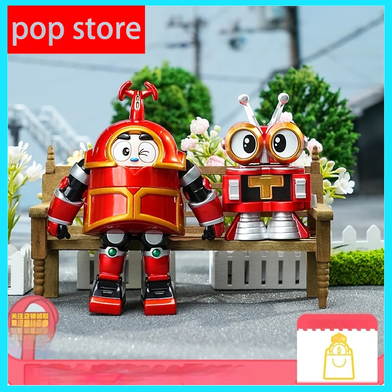 

100% Genuine Iron Armor Little Treasure Blind Box Second Bullet Kabuda Shark Chili Childhood Graduation Mystery Box Wholesale