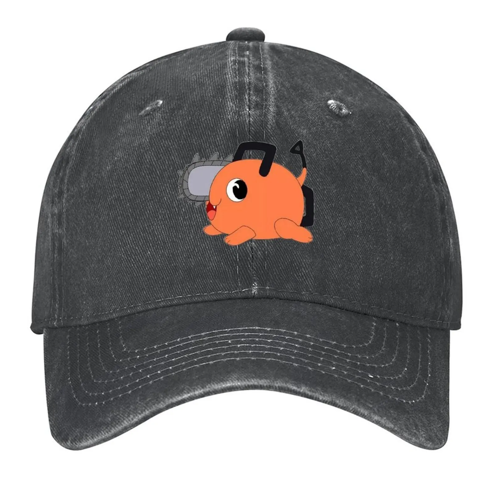 

Pochita F Baseball Cap New In Hat Cosplay Streetwear Wild Ball Hat Men Caps Women's