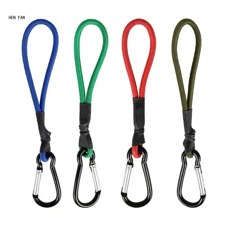 

Heavy Duty Mountaineering Elastic Rope Hook Camping Elastic Rope Buckle Carabiner Tent Accessories Easy Installation M89D