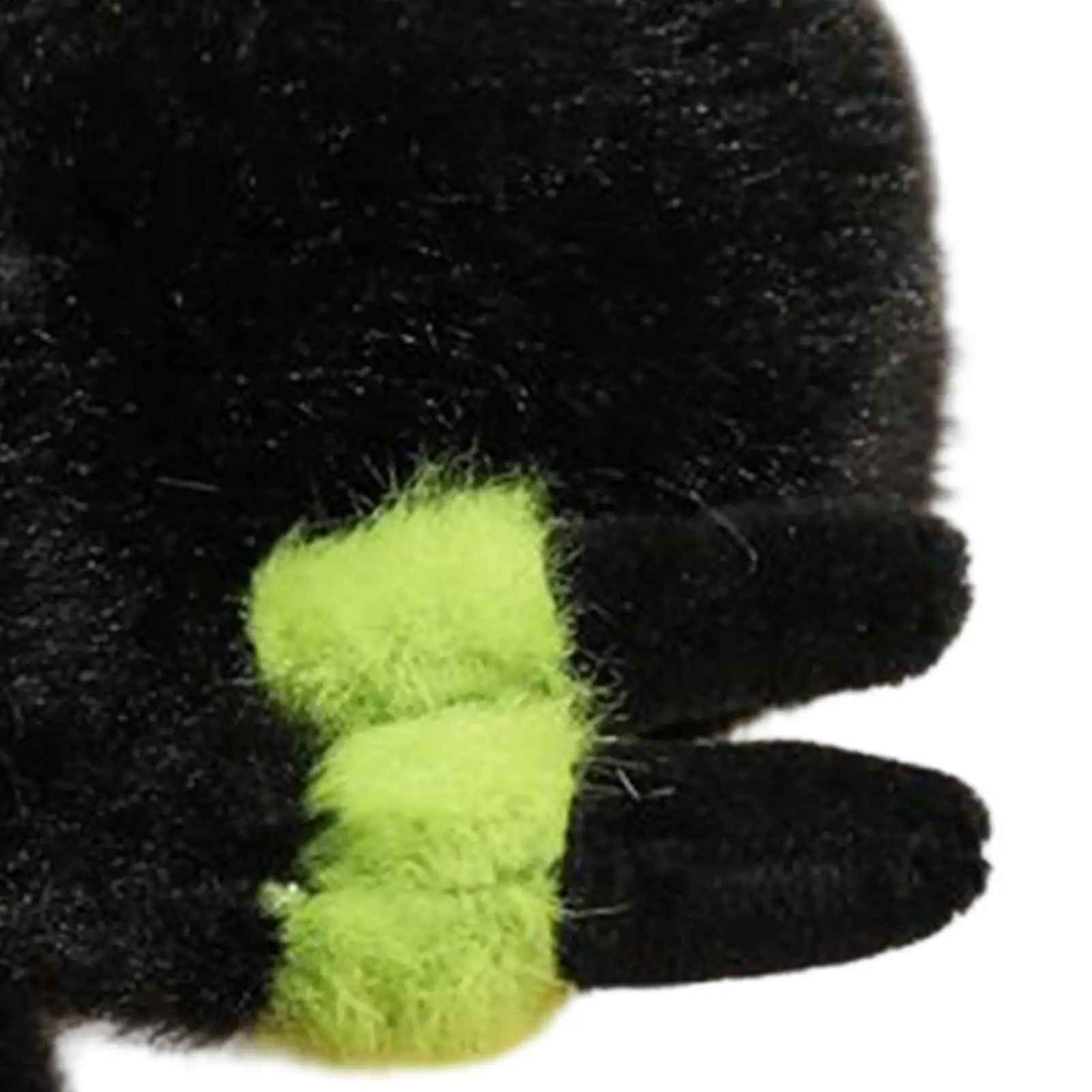 Aranha de pelúcia dos desenhos animados decoração bonito aranha chaveiro de pelúcia para meninos das mulheres dos homens crianças natal aniversário feriados bolsa viagem