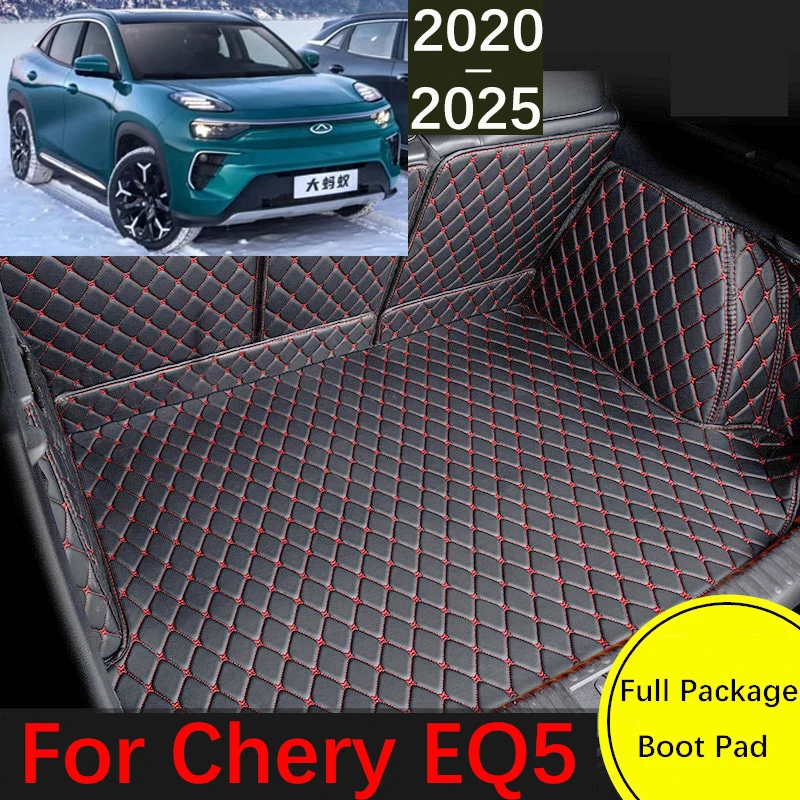 

Car Trunk Mat For Chery eQ5 Ant e-SUV S61 2020 2021 2022 2024 5seat Cargo Liner Carpet Interior Parts Accessories Cover