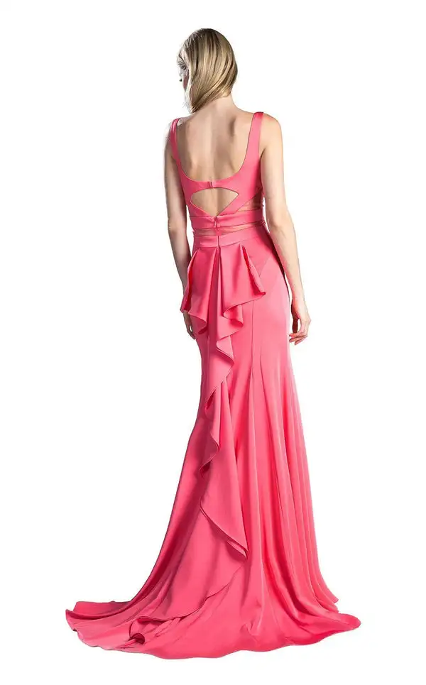 

Customized Exquisite Jersey Pleat Ruffle A-line V-neck Long Dresses Bespoke Occasion Dresses Fashion Simple Casual High quality