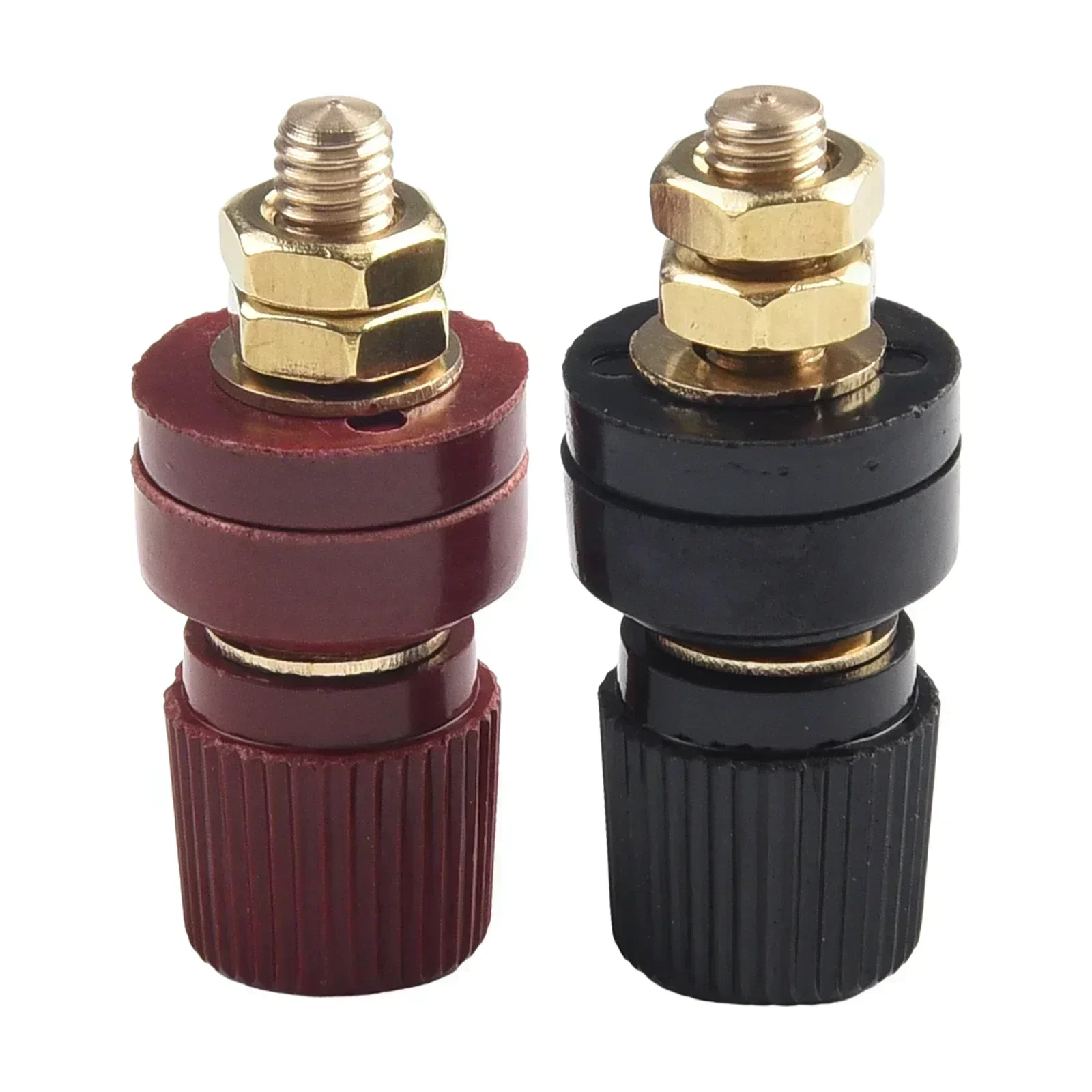 Pair Binding Post M6 Thread 333 Type Brass Binding Post For Welding Machines For Test Measurement Tool Accessory