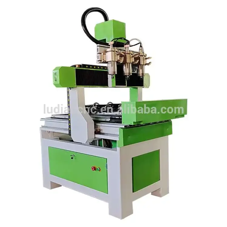 Factory Directly 3D CNC Router Woodworking Mini Soft Metal Engraving Machine