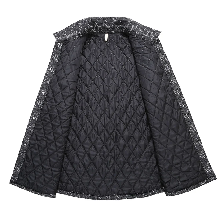 Winter Thick Jackets Men 10XL 11XL Plus Szie Jacket Coat Vintage Button Jacket Male Cargo Coat Big Size 10XL