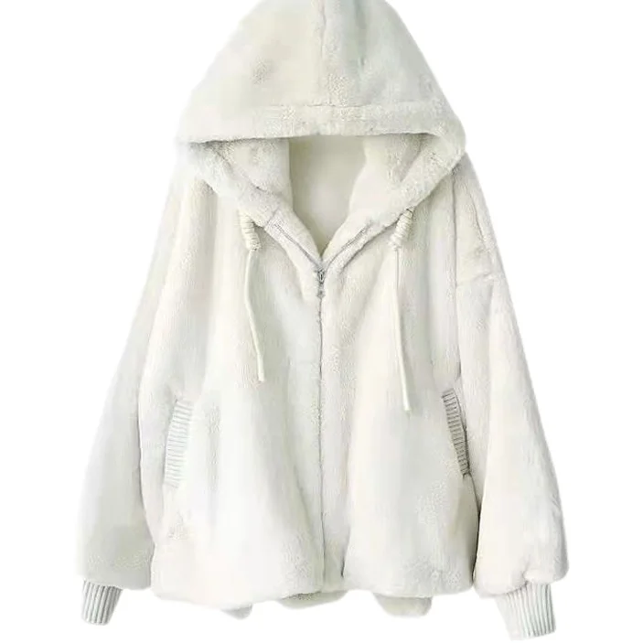 Parkas Womens Unisex Fall Pile Lined Fluffy Elastic Cuffs Lovely Feminina Daily Leisure Lightweight Sweet Feminine Cute Business