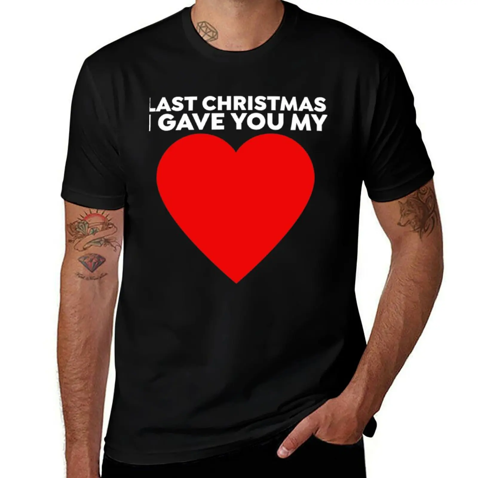 George Michael Last Christmas Wham George Classic T-Shirt Basic Plain Short Sleeve Crew Neck Tee T-Shirt
