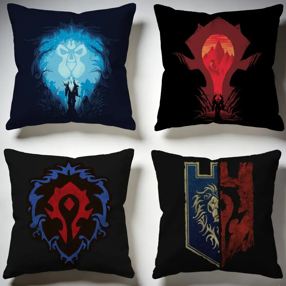 

Stylish WWorld of Warcraft WOWable Cushion Cover Stylish Washable Pillow Cover Ideal for Couch Bedroom Car Decoration