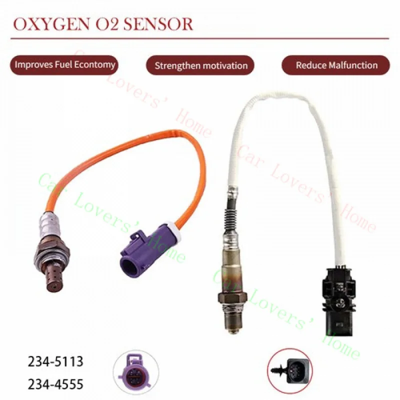 

A+ 2XOxygen Sensor Up + Down 234-5113 for Ford Fiesta 1.6L 2016 - 2019 with 6 pins