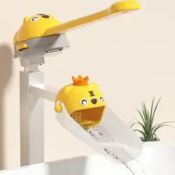 Kids Faucet Handle Extender Set Sink Handle Extension Toddlers Kids Assistant Water Flow Closer Children Hygienic Helper