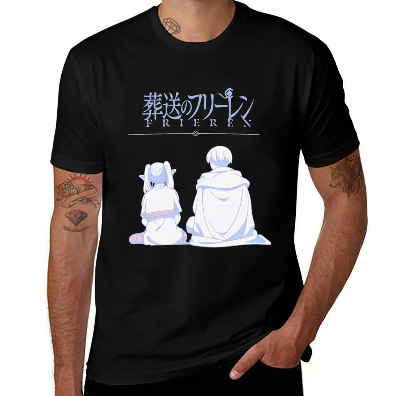 Frieren at the Funeral T-Shirt Plus Size Non-Shrink T-Shirt