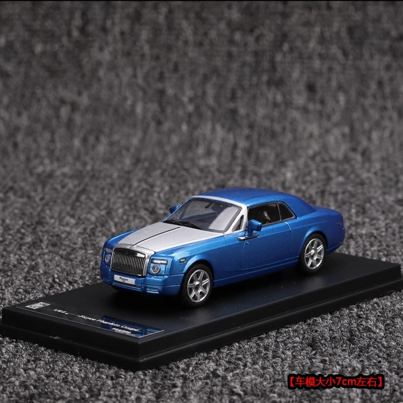 DCM 1:64 Red and silver Limited Edition RR COUPE Two-door Alloy Car Model Collection gift