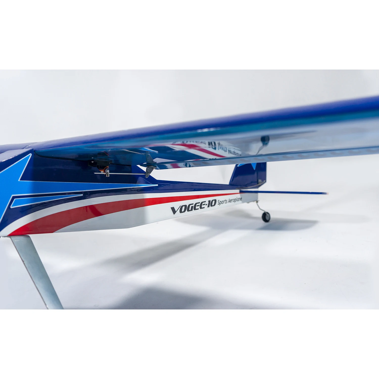 Dancing Wings Hobby 1.07M Vogee-10 Balsawood ARF/PNP Film Cover Complete Plane Kit Wooden Assembly RC Airplane Balsa Plane TCG07 - view 3