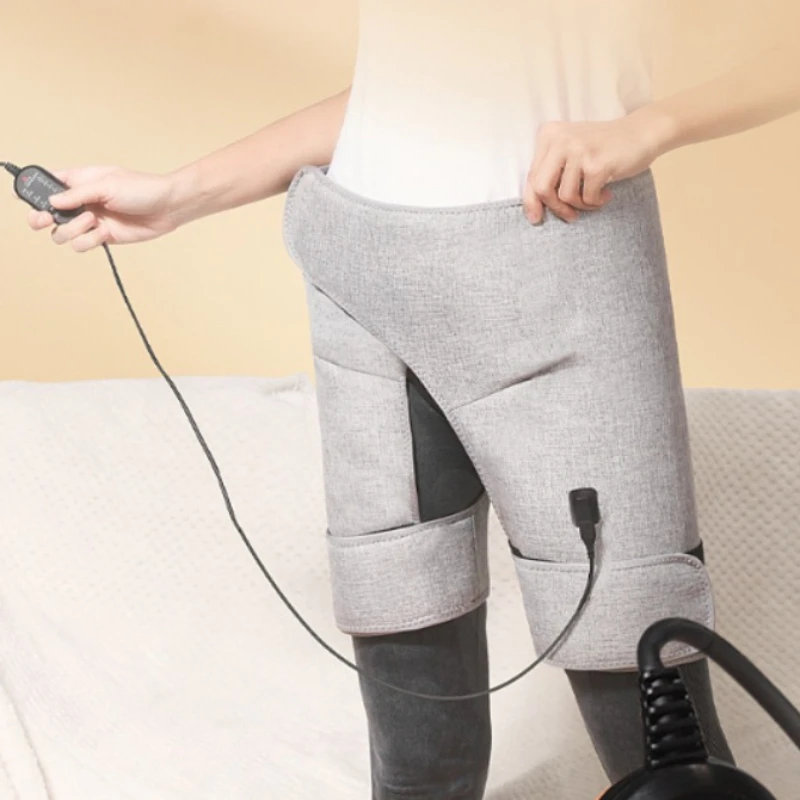 Red Light Heated Hip Brace Electric Heat Massager Pad for Lower Back Thigh Buttock Muscle Relaxation Birthday Gifts Women Men