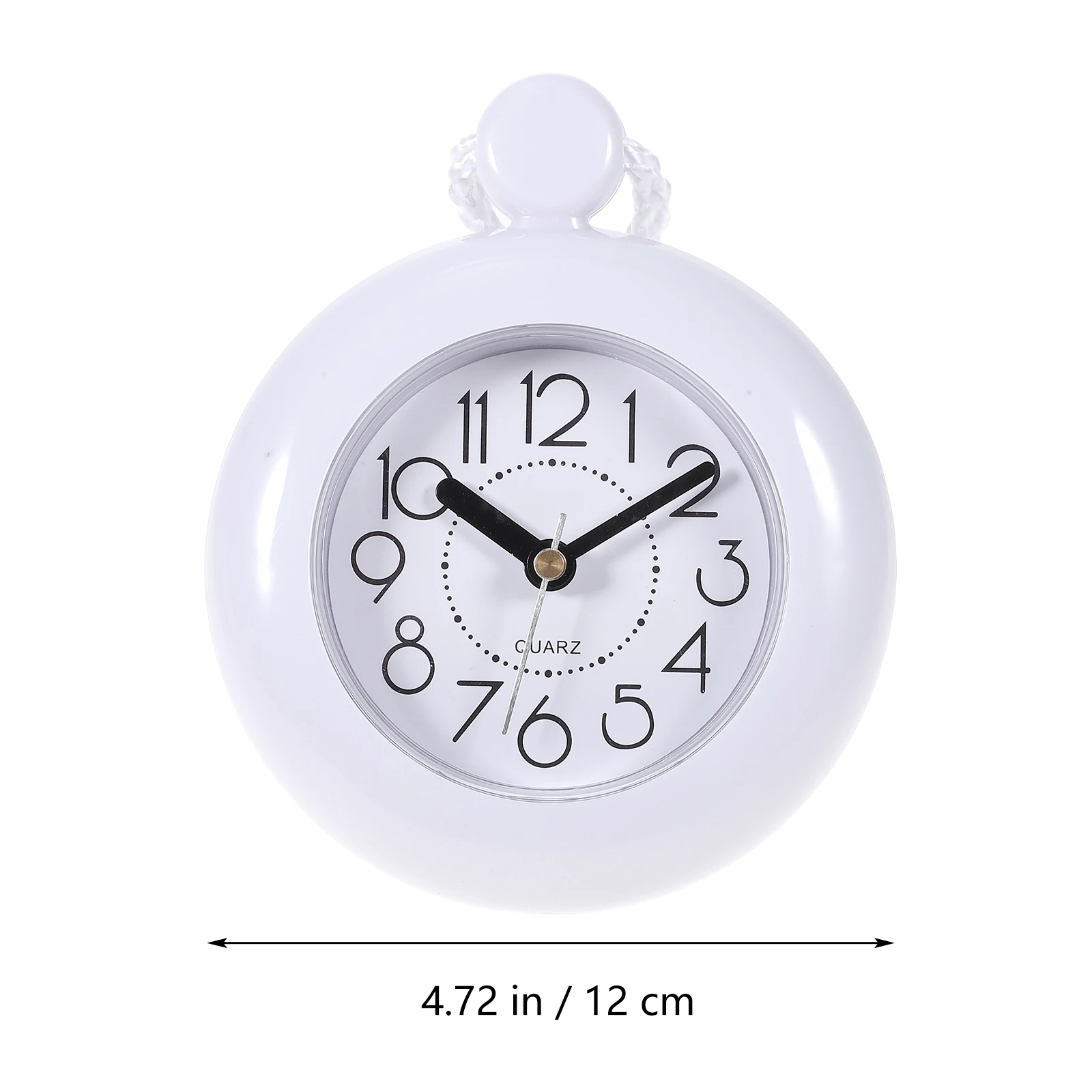 Bathroom Waterproof Wall Clock Simple Reloj De Pared Digital Water-proof Outdoor Clocks Mute Towel Hanging Adorn Toilet Watch - Image 6