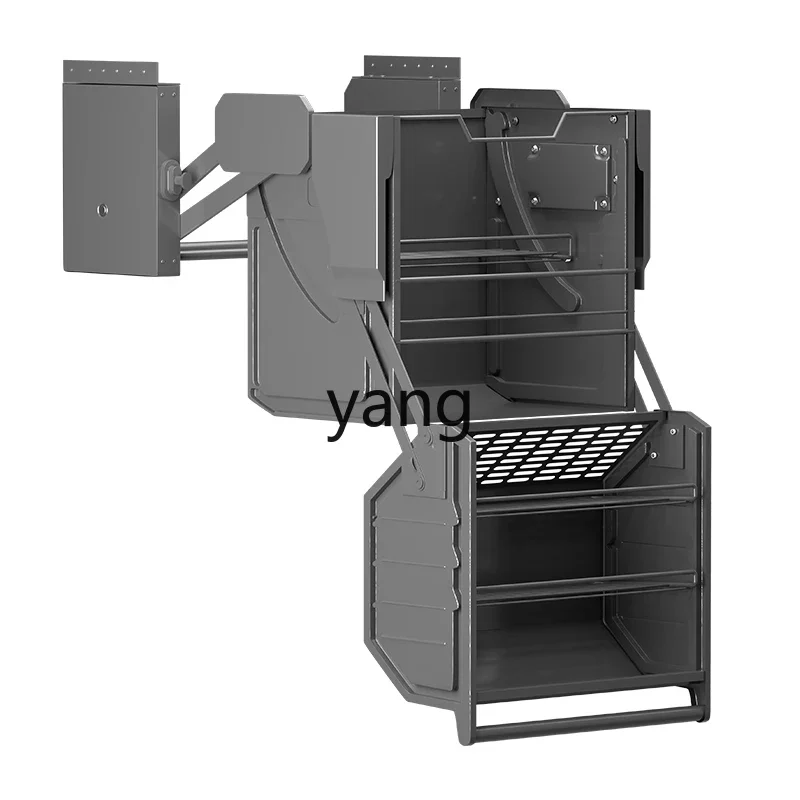 LH Lift Kitchen Cabinet High Cabinet Refrigerator Oven Snack Seasoning Basket
