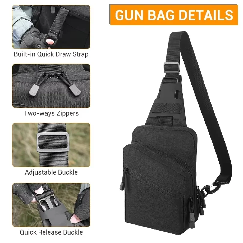 Bolsa Táctica para Pistola, Fu - Edc Carry Pistols reseña y precio