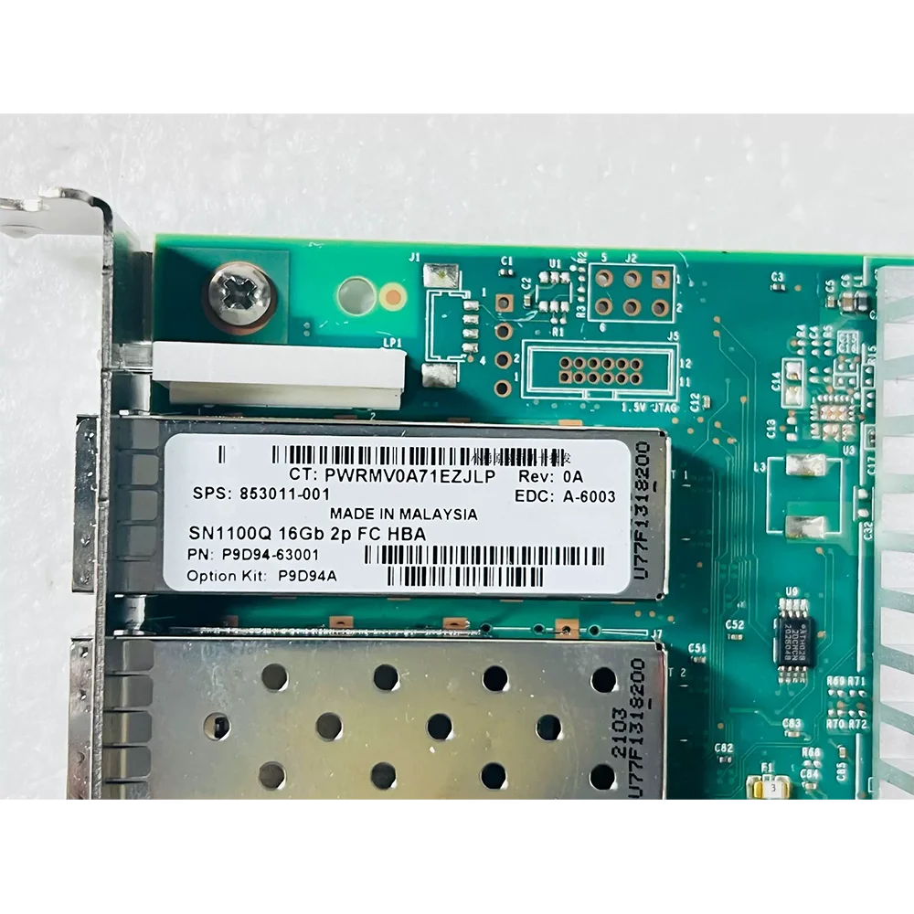 P9D94A 853011-001 SN1100Q QLE2692 Dual Port 16G FC HBA Card