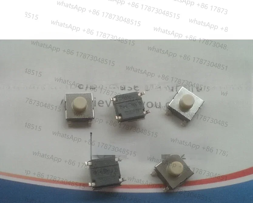 100 Uds. Interruptor táctil de B3FS-1012P japonés importado 6*6*4,3 parche botón de 4 pines