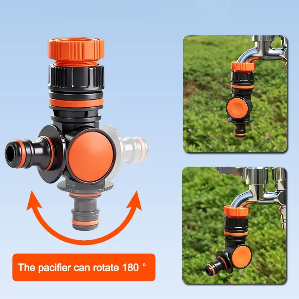 Universal Agricultural Irrigation Pipe Joint 360° Swivel Plumbing Accessories Faucet Pipe Head Multifunctional
