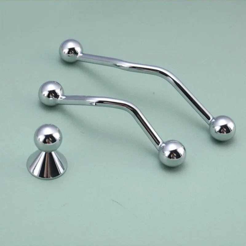 Simple Wardrobe Pull Handle Black Sideboard Pantry Cabinet Handle Kitchen Furniture Pull Single-Hole Nickel Brushed Drawer Knob