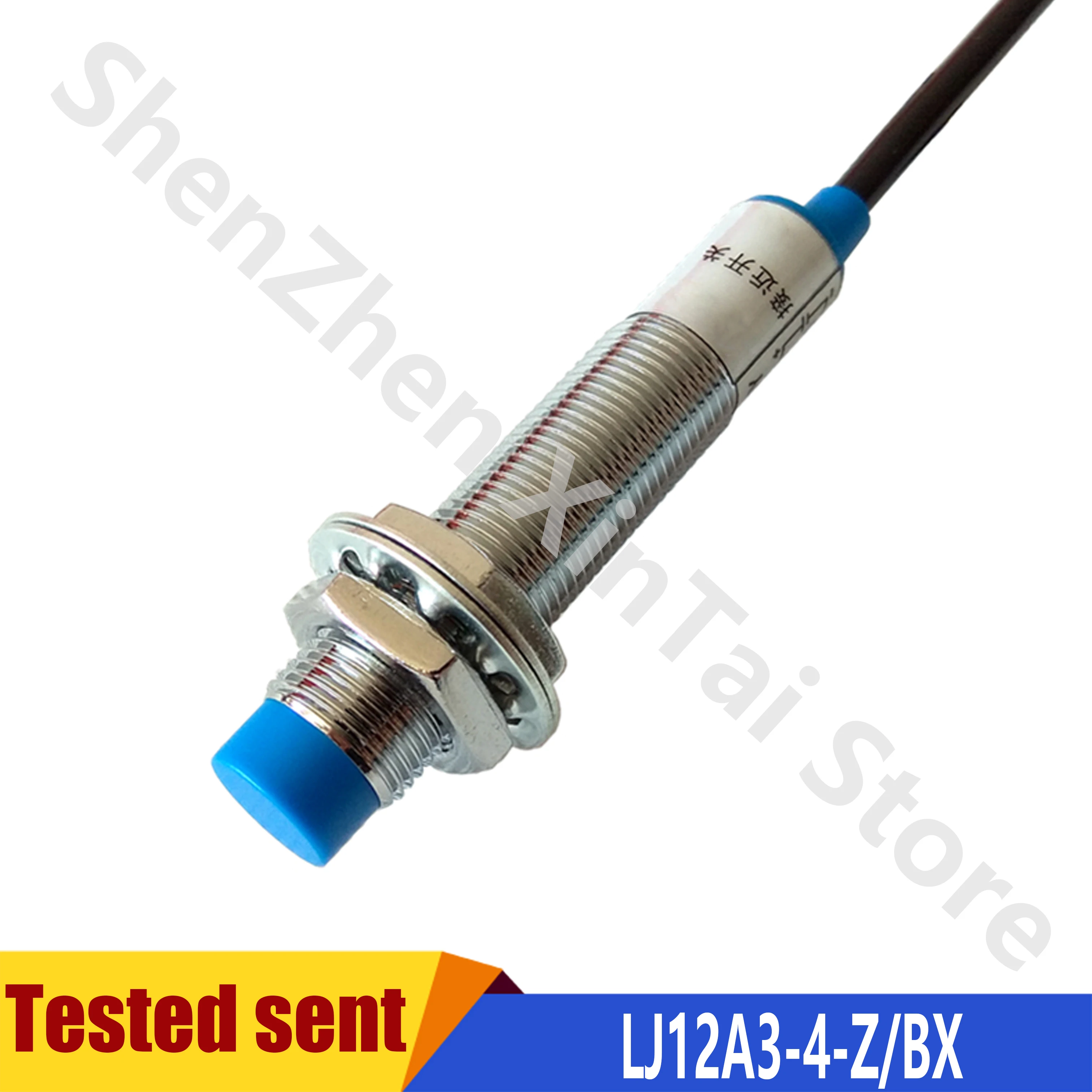 

5PCS M12 Inductive Proximity Switch Sensor 6-36VDC 3-Wire NPN PNP 300mA 4mm Distance LJ12A3-4-Z/BX AX BY AY