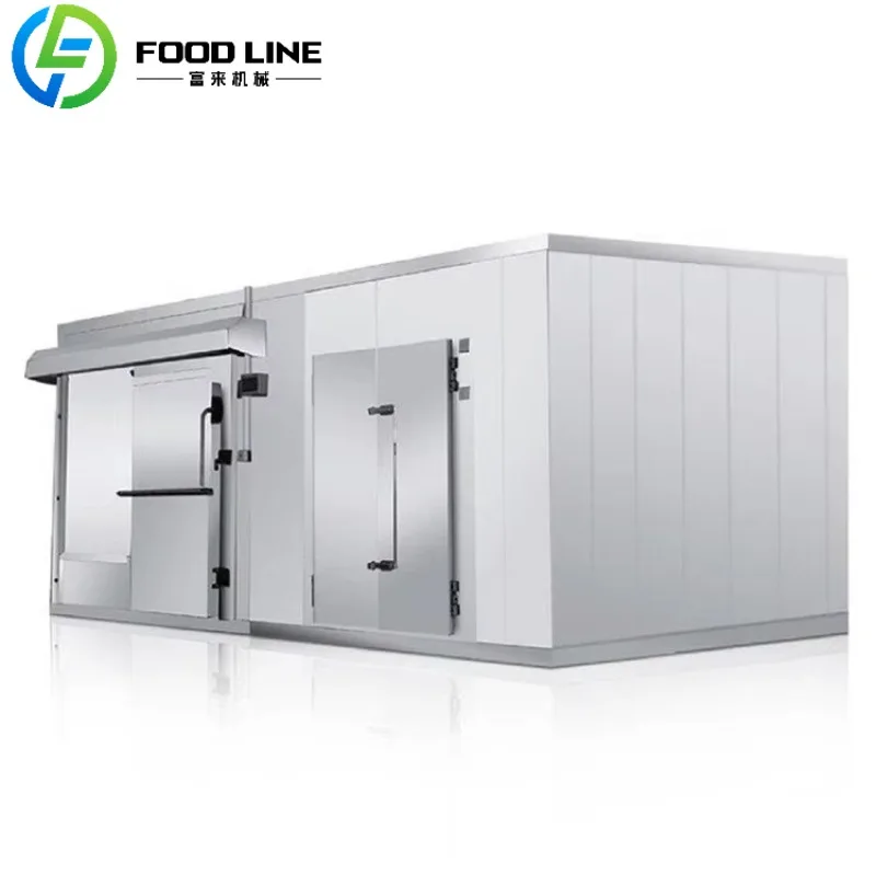 المشي الصناعي في غرفة تبريد الفريزر المتفجرة للدواجن والمأكولات البحرية مع تقنية تبريد فعالة