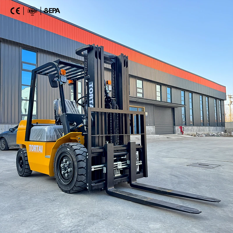 Free Shipping 3.5 Ton Forklift 3ton 3.5ton CE Certification Forklift diesel Fork Lift 3.5ton for LOGISTICS MACHINERY