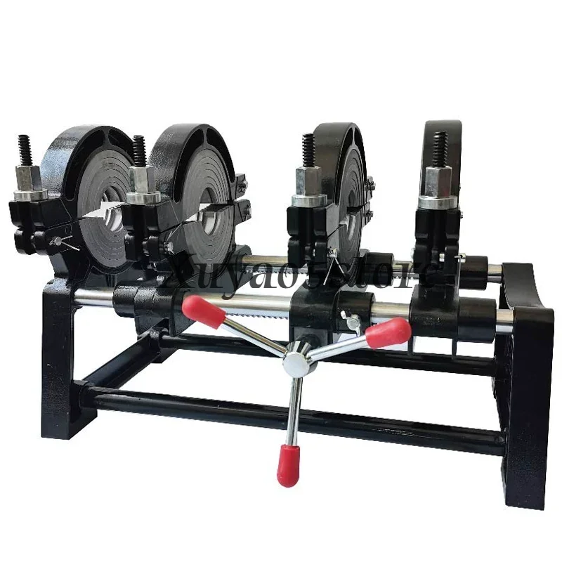PE pipe butt welding machine frame Hand push screw hydraulic welding machine frame