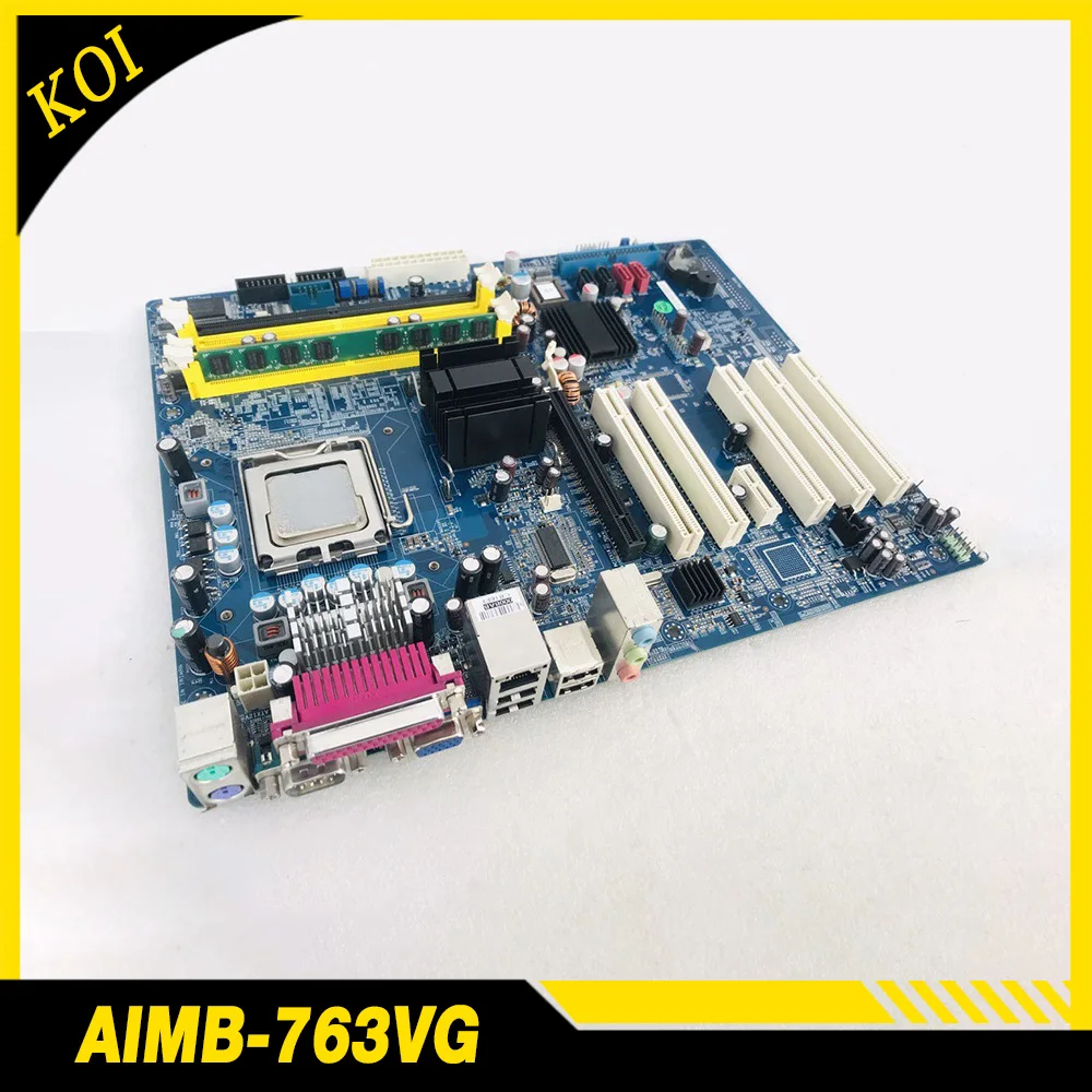 

Industrial Motherboard DDR2 775 Single Network Port For Advantech AIMB-763 AIMB-763VG AIMB-763VG-00A1E