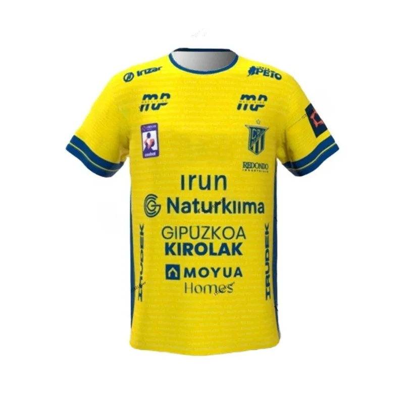 IRUDEK Bidasoa Irun2026-26 Asobal Nueva Camiseta de Balonmano de España con Estampado 3D, para el Hogar y Fuera de Casa, para Adultos, Niños, Unisex, Euro Top