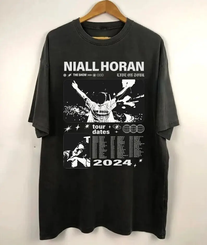 Niall Horan 2024 Tour Shirt, The Show Live On Tour Fan Gift