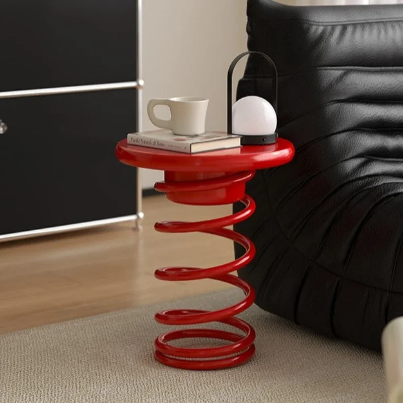 Multi-functional Creative dopamine spring edge few bedroom simple bedside few Nordic living room sofa cream coffee table