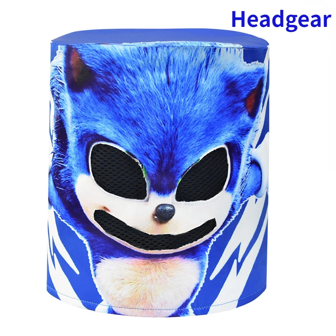 Kids Sonic Anime Cartoon Jumpsuit Mask Gloves Set Outfit for Boys Girls Christmas Halloween Cosplay Costume