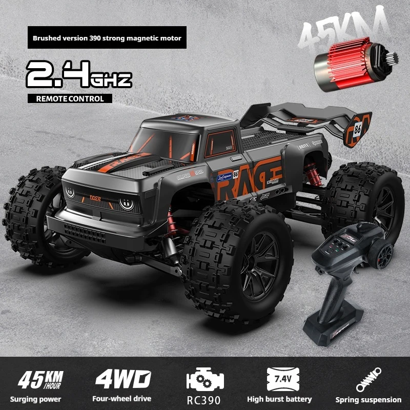 Rc Cars S910 70km/H 1 16 Full-Scale Brushless Four-Wheel Drive Remote Control Car Simulation Model Electric Toys