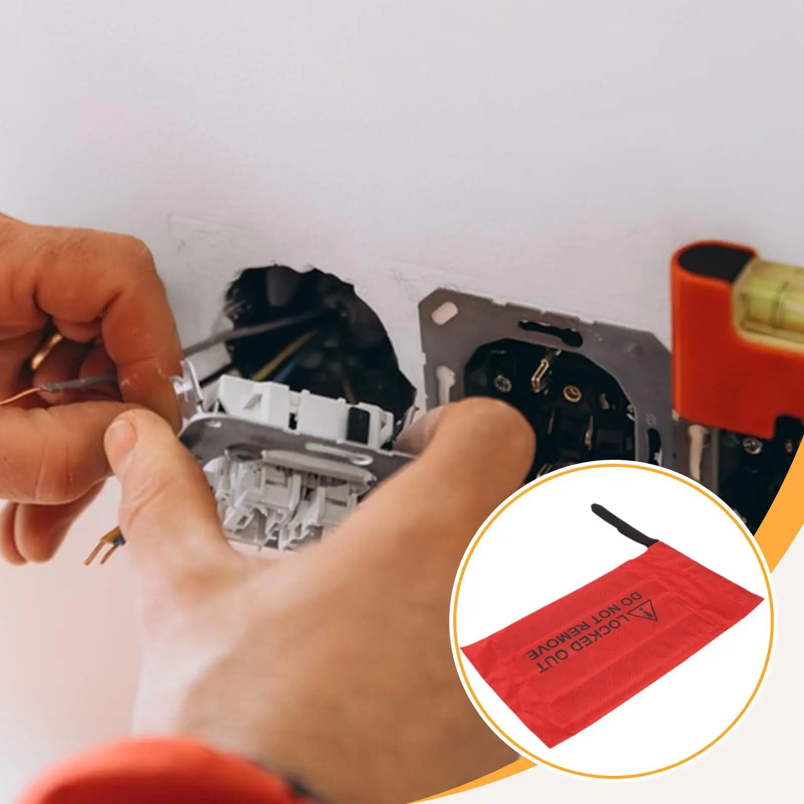 Borsa di blocco Borsa di blocco Efficace pratica Gestione della serratura affidabile Spina di grandi dimensioni e copertura di controllo del paranco