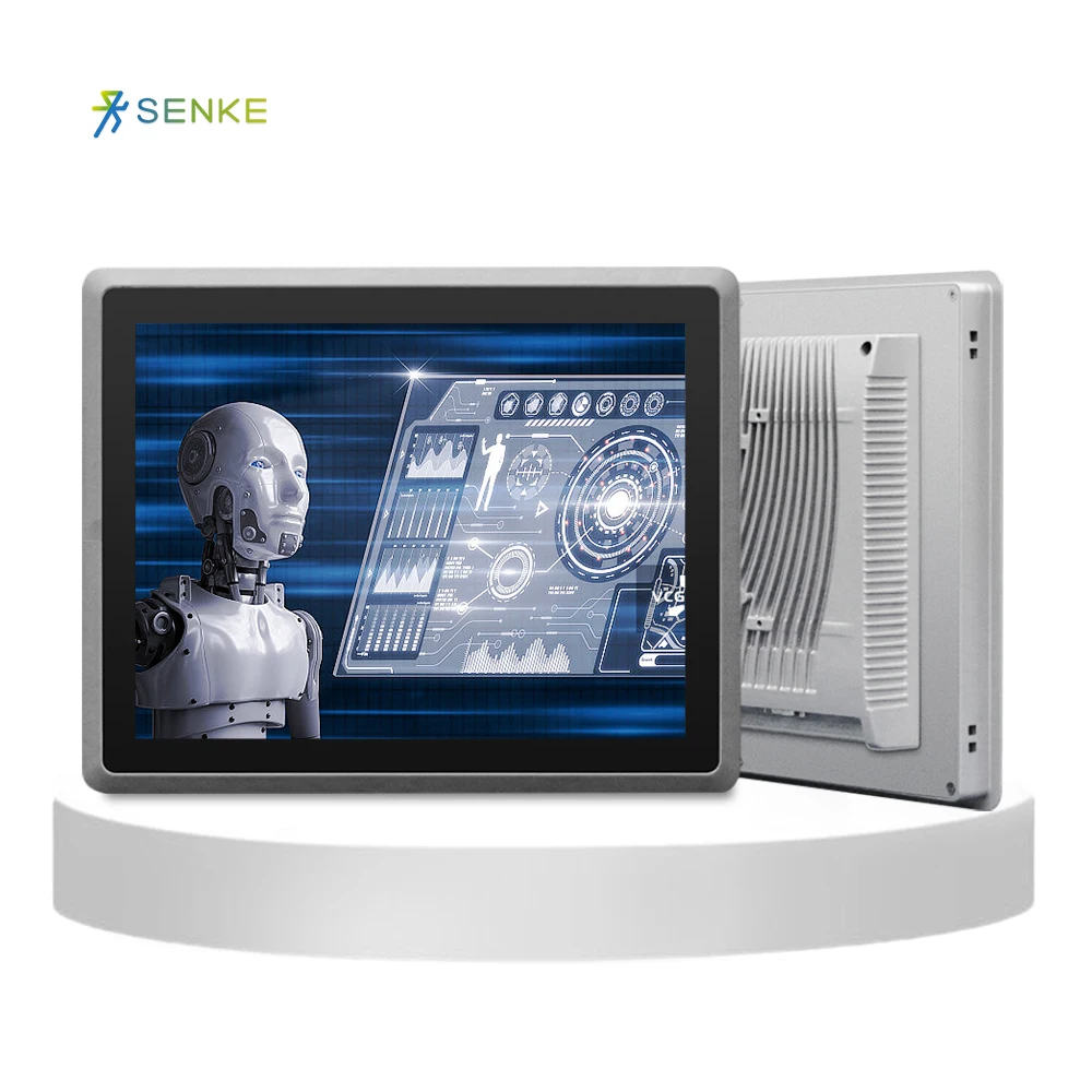 

Senke 10,4-дюймовый промышленный панельный ПК, планшетный Win 10/11, промышленный сенсорный резистивный/емкостный экран, промышленный панельный ПК Android