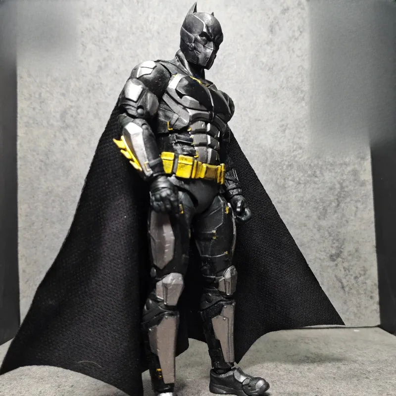 1/12 Scale Soldier Batman Helmet Head Carving Model Accessory for 6-inch Doll Mezco Shf Action Figures Accessory Ornaments view 2