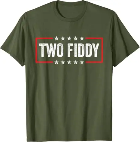 Two Fiddy America T-Shirt zum 250. Geburtstag, Y2k, 4. Juli, Two Fiddy George Washington Grafik-Outfit, USA-Flagge, patriotisches Adler-T-Shirt – Detail 3