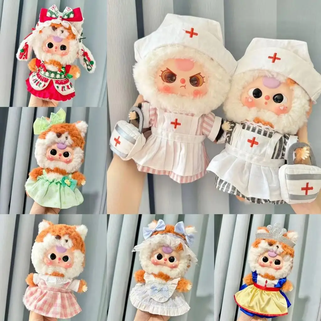 Plush Doll'S Clothes for 20cm baby three V3 Idol Dolls clothes to change Clothing Gift