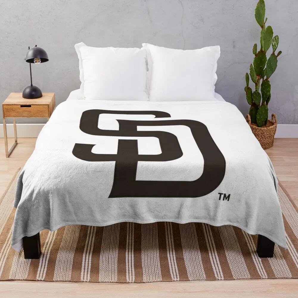 

funnyPadres-San-Diegoicon Throw Blanket Hair for babies Blankets