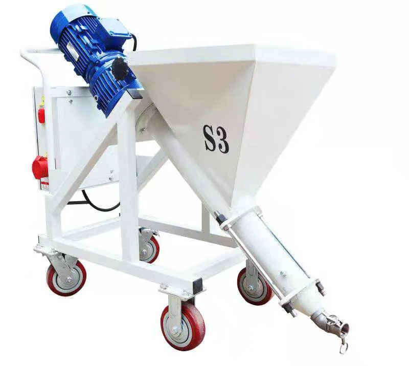 380V S3 spraying Wall Mortar Plaster Spray Machine