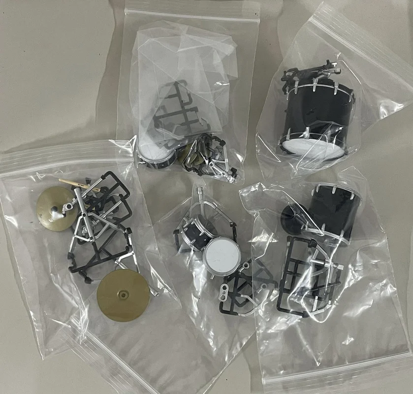 Support de batterie Miniature en forme de perle, pendule de tambour de Jazz, œuf torsadé, pendule de bureau Miniature, en Stock