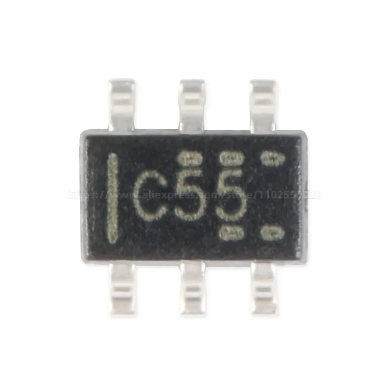 10PCS SN74LVC1G3157 SN74LVC1G3157DBVR SN74LVC1G3157DCKR CC55 C55 SOT23-6 SOT-363 Analog Switch ICs SMD IC