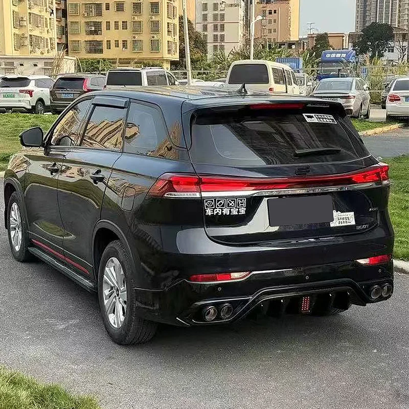 

Bodykit For Changan Oushang X7 Plus CS75 Pro 2022 23 24 Front Bumper Lip Rear Bumper Diffuser Splitter Double Dual Exhaust Pipe