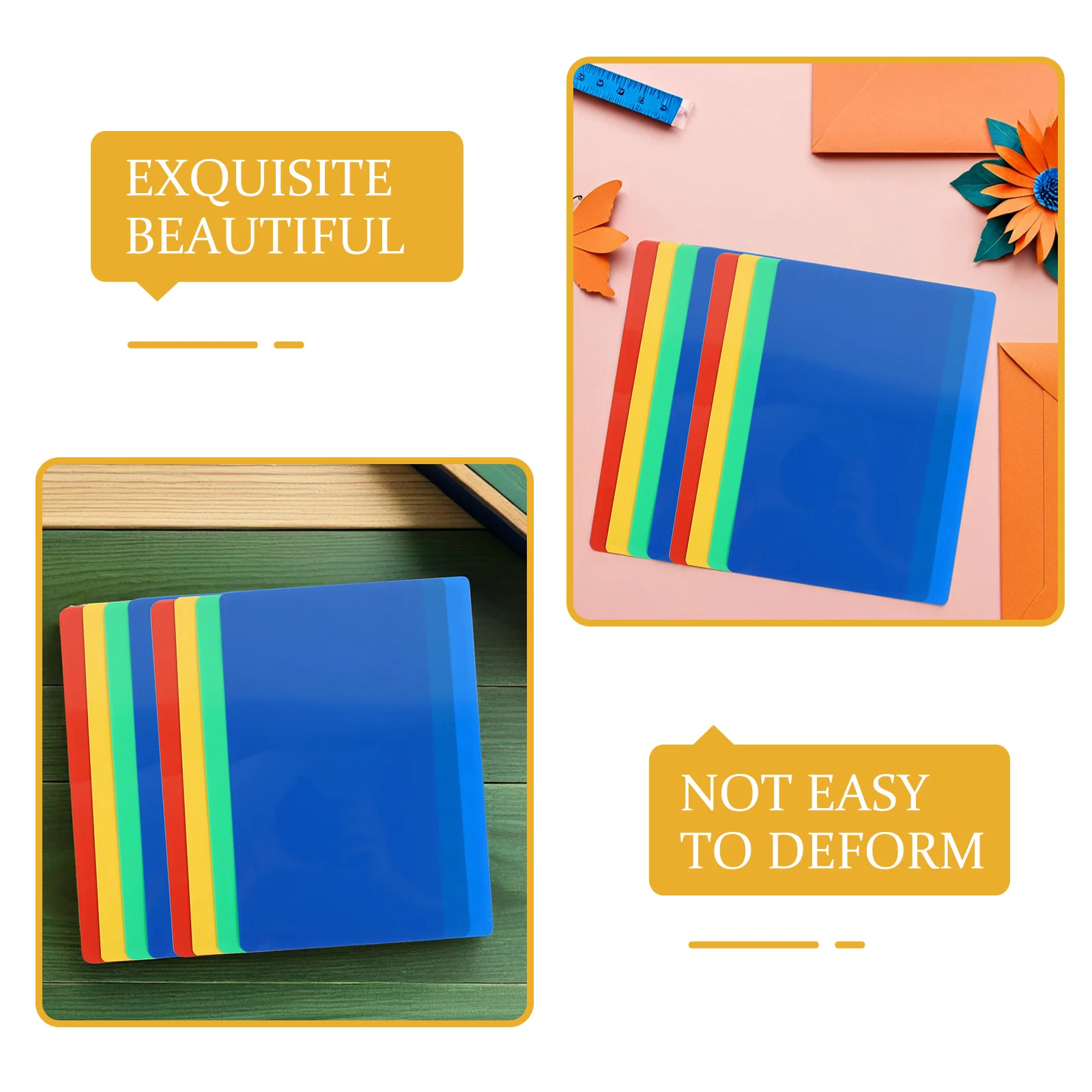 Tappetini in argilla da 8 pezzi per bambini Tagliere in argilla polimerica Tappetino per artigianato fai-da-te Set di attività creative