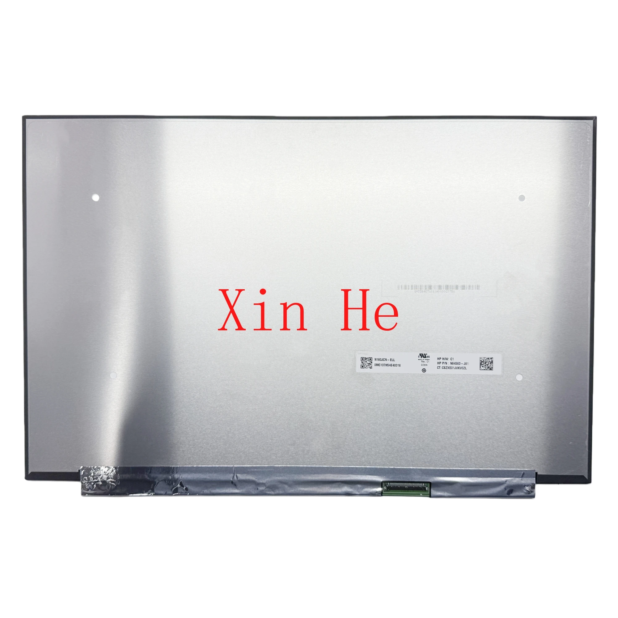 16.0'' N160JCN-ELL Rev.C1 Laptop LCD Touch Screen Display Panel Matrix 1920*1200 EDP 40 Pins