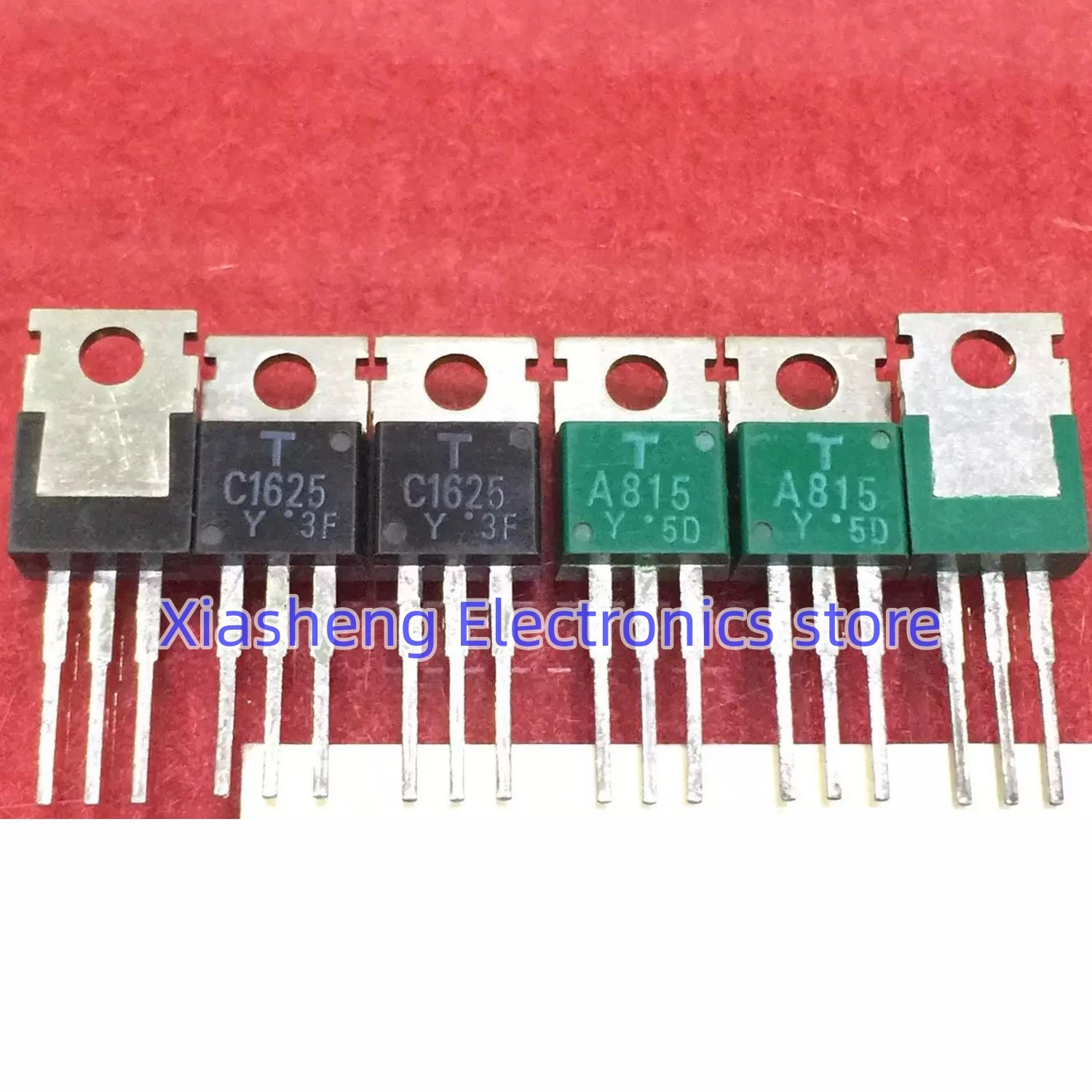 New Original 5Pairs 2SA815 A815 + 2SC1625 C1625 TO-220 Transistor In Stock Good Quality