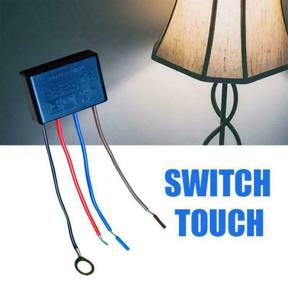 220V Touch Lights Switch Table Lamp Dimmer Control Module Sensor EU Touch Switch For Incandescent Lamp LED Sconces