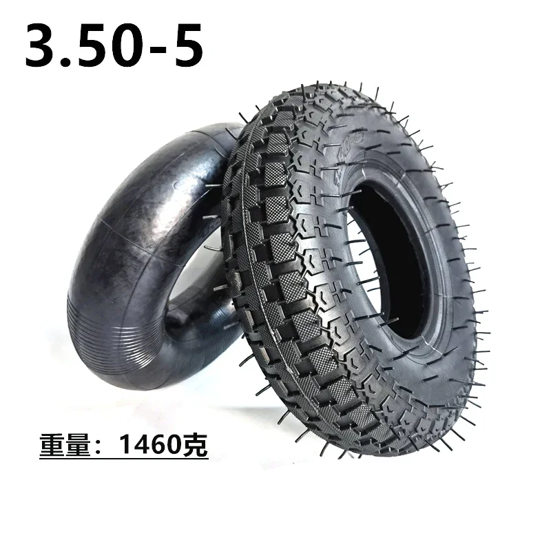 

3.50-5 Inner Tube Outer Tyre for Electric Scooter Wheelbarrow Mic Ro Tiller E-Scooter Tire